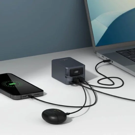 Smartix Premium Grid Power Bank 20000Mah 70W USB-C Pd - Black